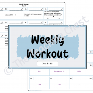 Weekly Workout - Year 5 (A5)