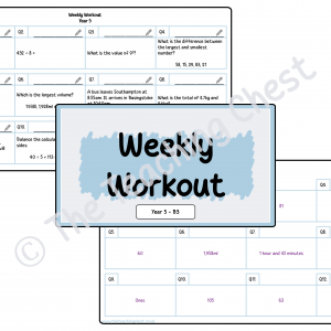 Weekly Workout - Year 5 (B3)