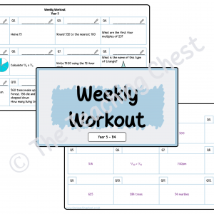 Weekly Workout - Year 5 (B4)