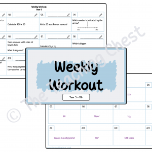 Weekly Workout - Year 5 (B6)
