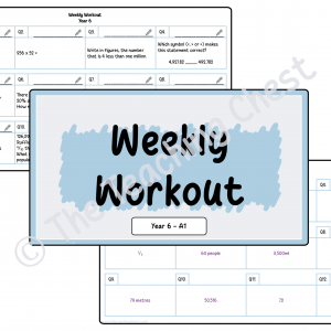 Weekly Workout - Year 6 (A1)
