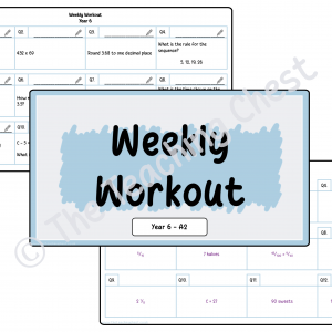 Weekly Workout - Year 6 (A2)