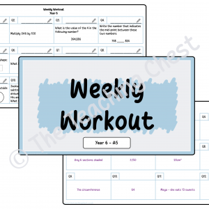 Weekly Workout - Year 6 (A5)