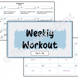 Weekly Workout - Year 6 (A6)