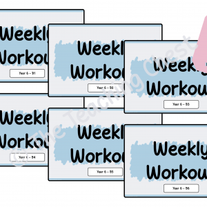 Weekly Workout - Year 6 (Set B Bundle)