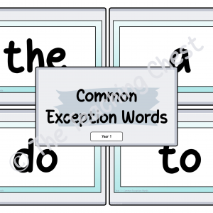 Common Exception Words - Year 1