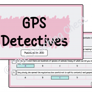 GPS Detectives - Punctuation (A3)