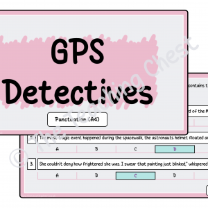 GPS Detectives - Punctuation (A4)