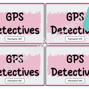 GPS Detectives - Punctuation (Set A Bundle)