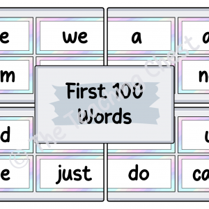 High-Frequency Words - First 100