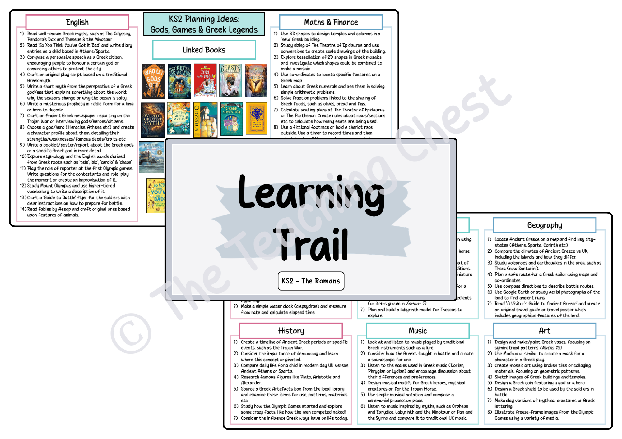 Learning Trail - KS2 (Groovy Greeks)