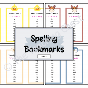 Phase 2 - Spelling Bookmarks