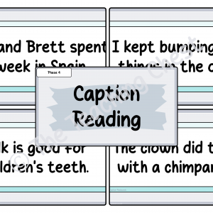 Phase 4 - Caption Flashcards