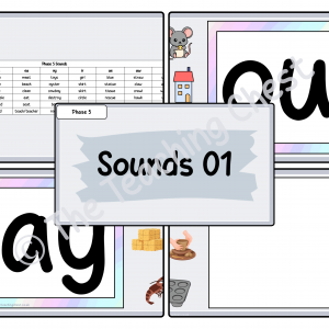 Phase 5 - Sounds Flashcards