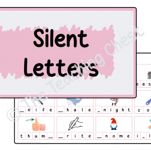 Spelling Worksheet - Silent Letters