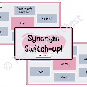 Synonym Switch-Up - LKS2 (Set C)