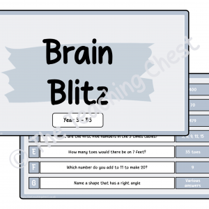 Brain Blitz - Year 3 (B5)