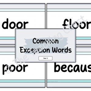 Common Exception Words - Year 2