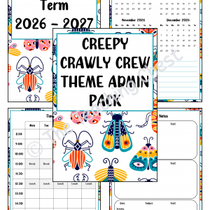 Admin Pack (Creepy Crawly Crew)