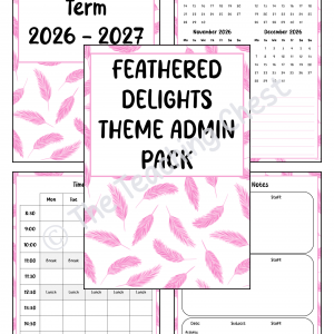 Admin Pack (Feathered Delights)