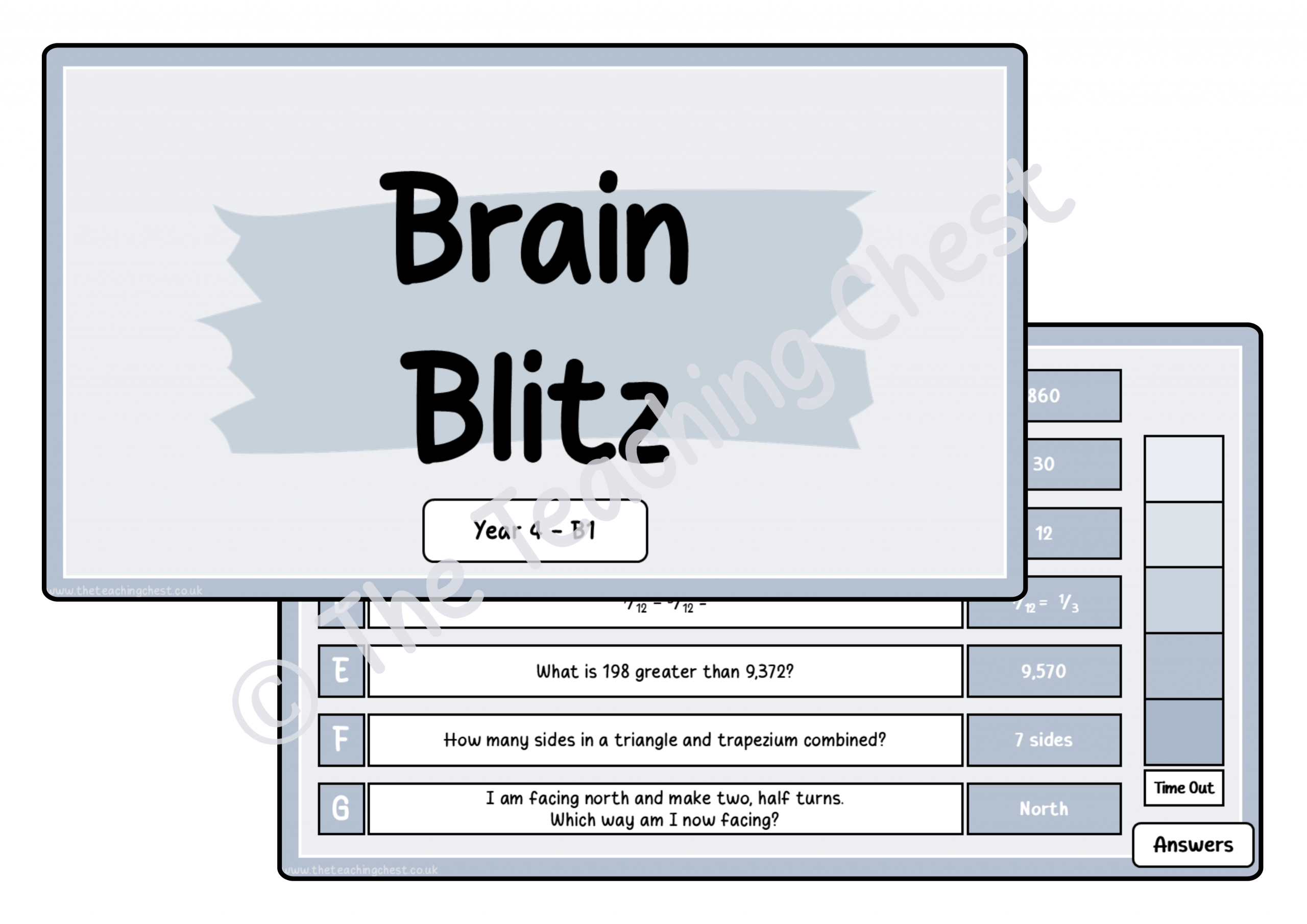 Brain Blitz - Year 4 (B1)