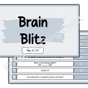 Brain Blitz - Year 4 (B5)