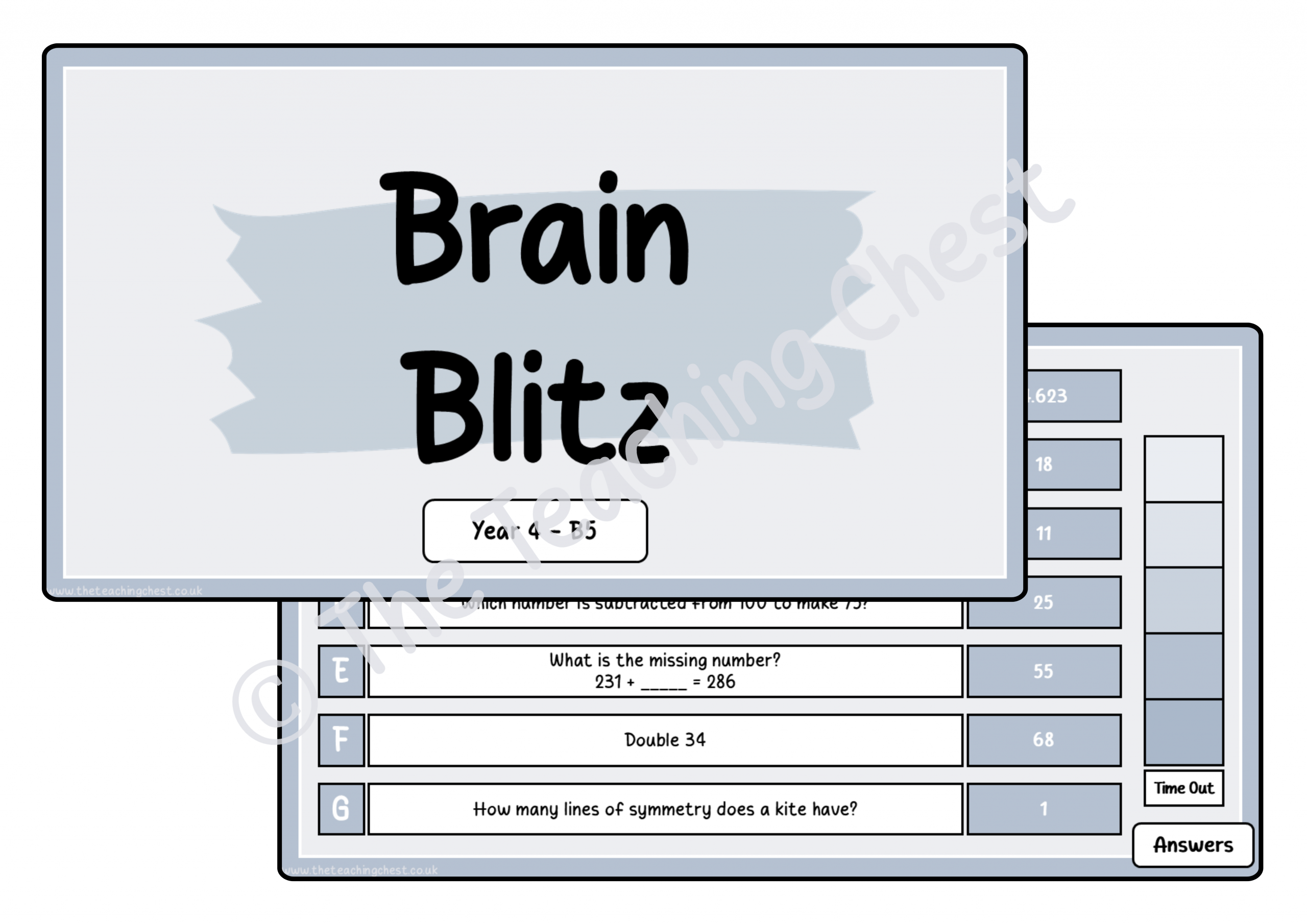 Brain Blitz - Year 4 (B5)