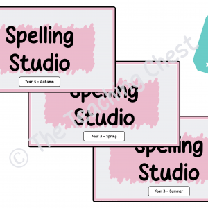 Spelling Studio - Year 3 (Full Year Bundle)
