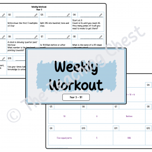 Weekly Workout - Year 3 (B1)