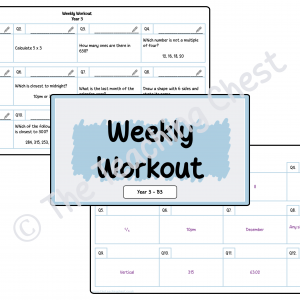 Weekly Workout - Year 3 (B3)