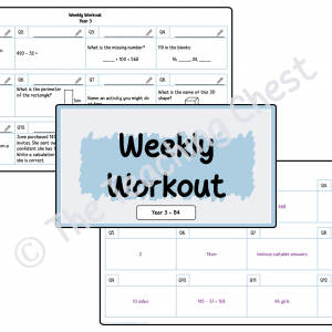 Weekly Workout - Year 3 (B4)