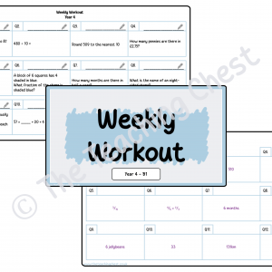 Weekly Workout - Year 4 (B1)