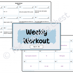 Weekly Workout - Year 4 (B3)