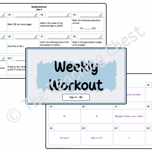 Weekly Workout - Year 4 (B6)