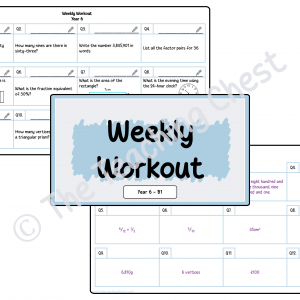 Weekly Workout - Year 6 (B1)