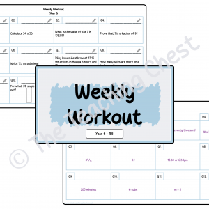 Weekly Workout - Year 6 (B5)